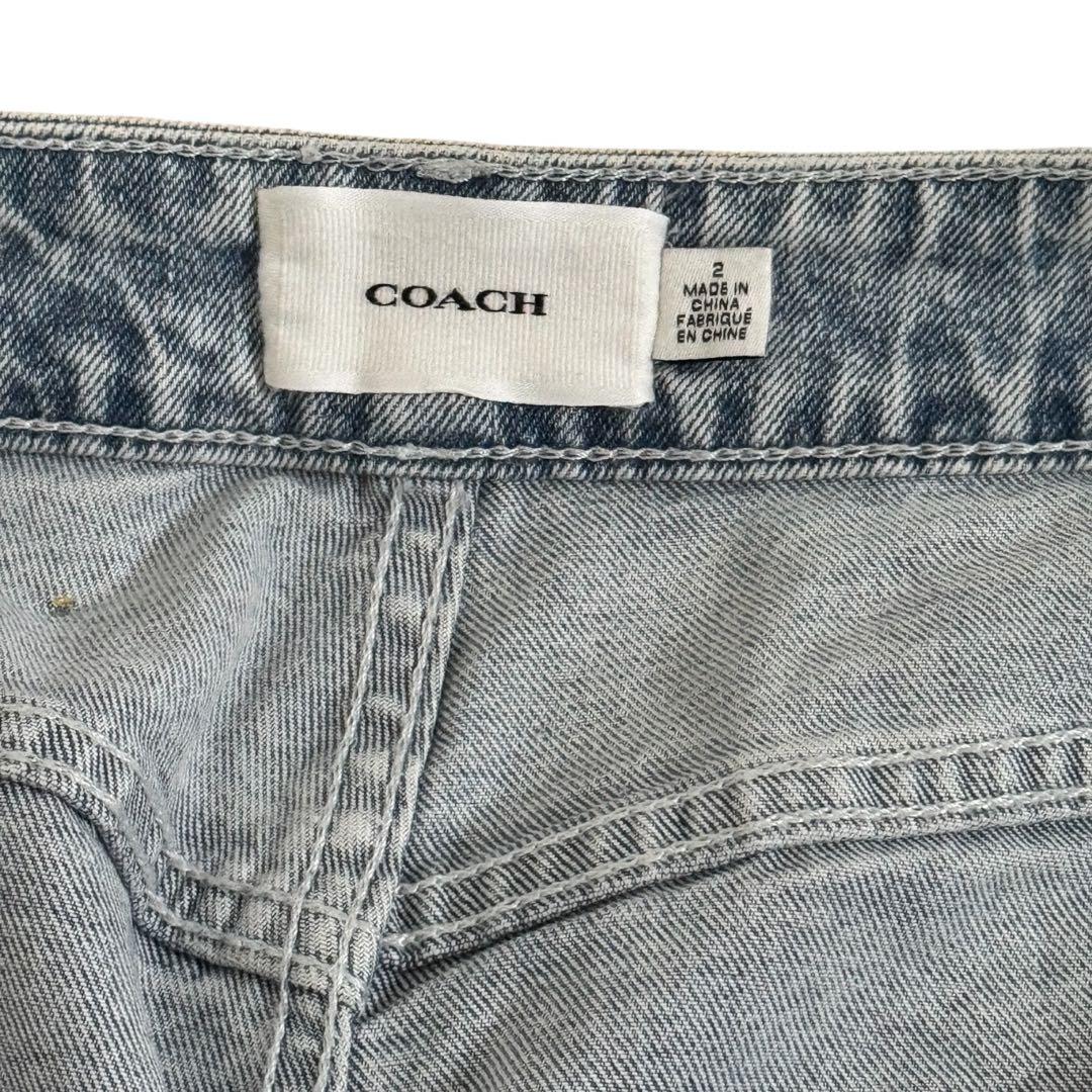 COACH C4991 ターンロック デニム パンツ ジーンズ