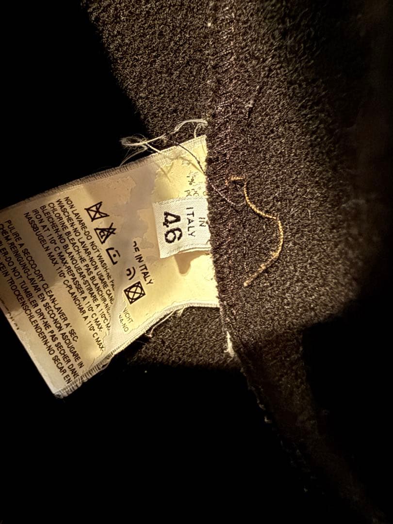 最初期　Martin Margiela 2003AW ダッフルコート　46 黒