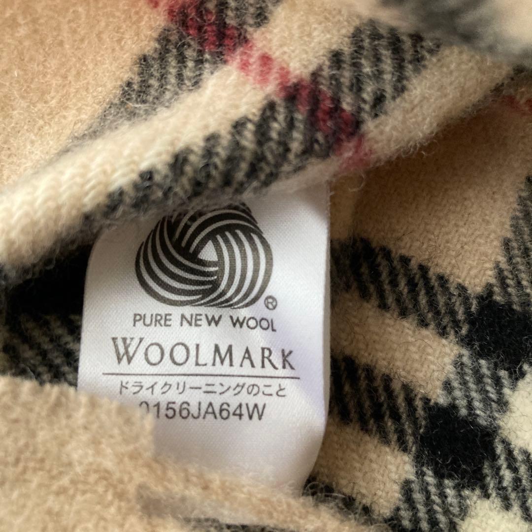 BURBERRY バーバリー ノバチェック ひざ掛け ウール100%