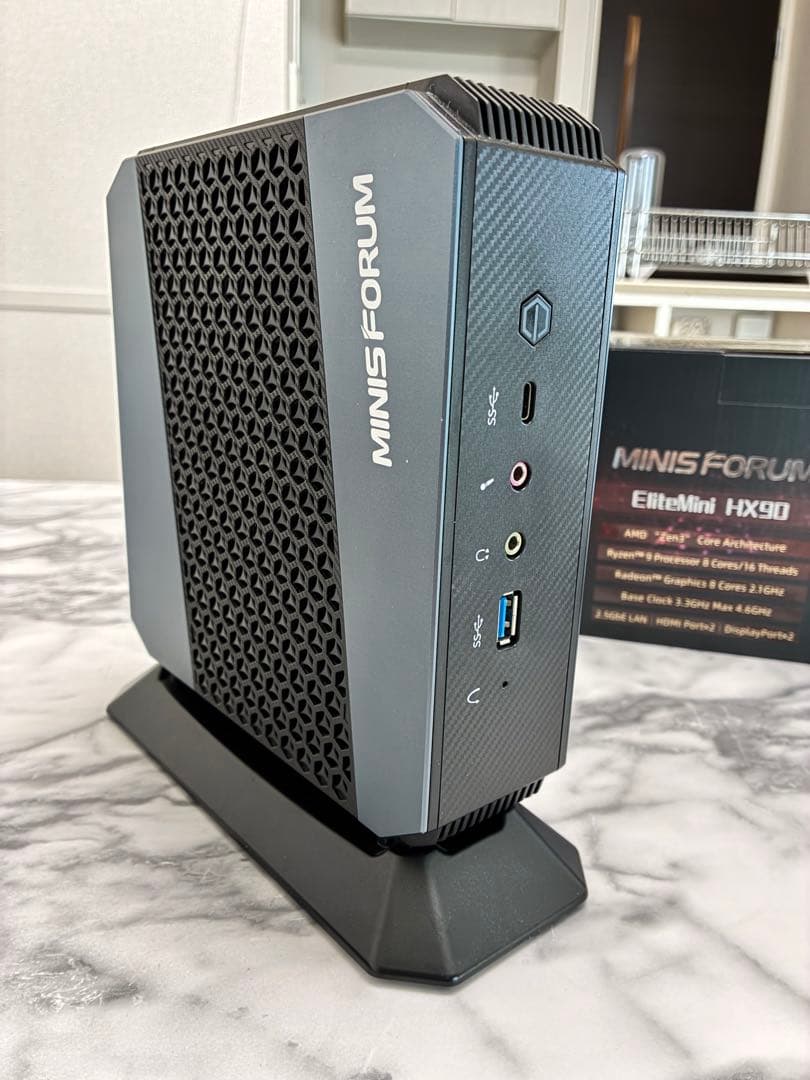 ミニPC minisforum EliteMini HX90