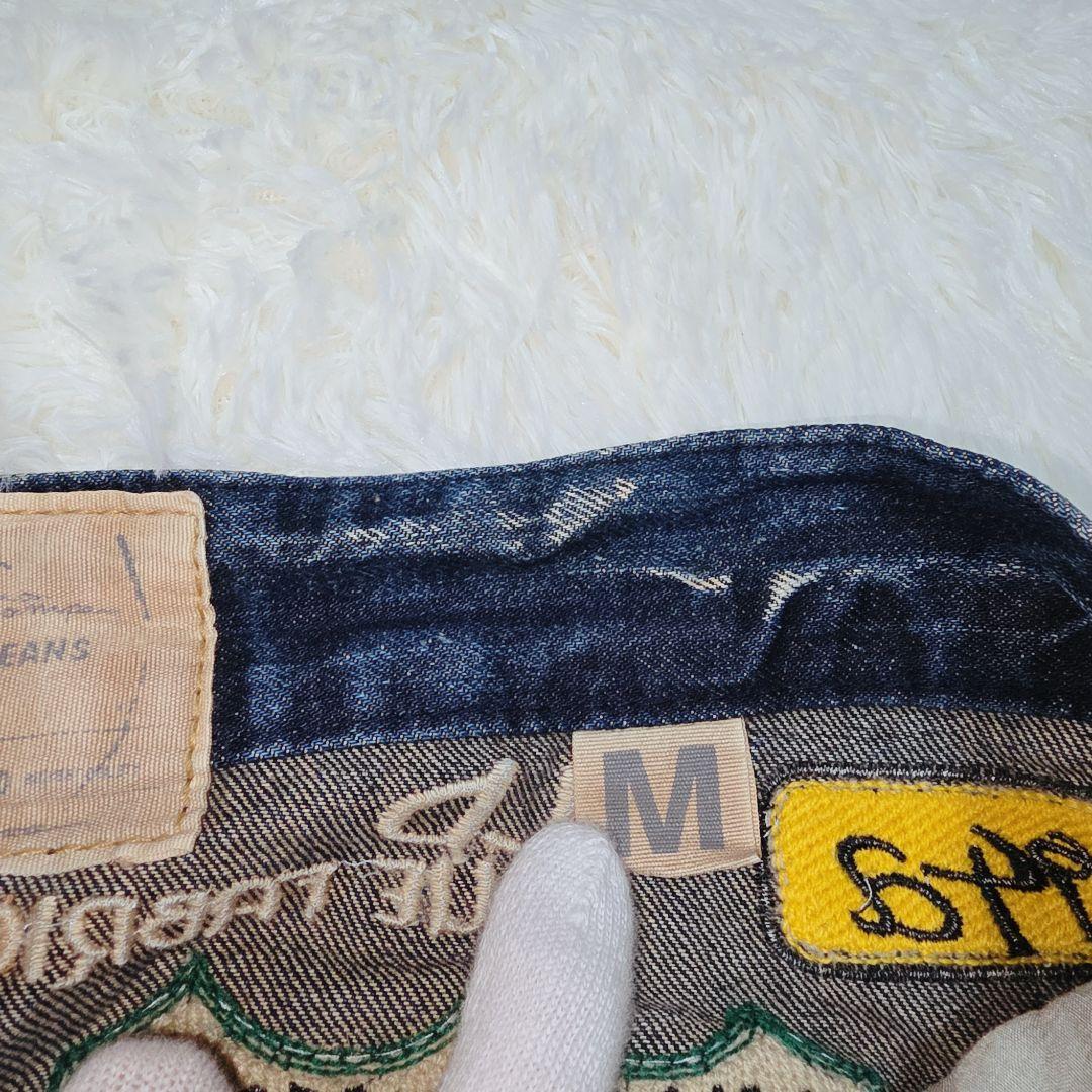 LOLITAJEANS×BEAST ロリータジーンズ 刺繍 鬼髭 ワイドデニム
