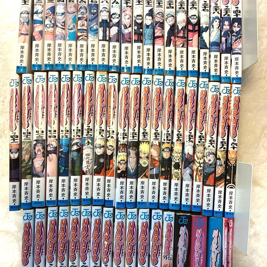 NARUTO ナルト 全巻セット ＋ 外伝 ＋ 秘伝5冊 岸本斉史