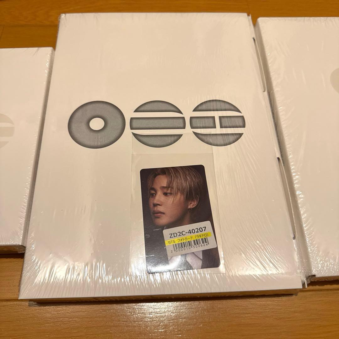 BTS アリラン 3形態　新品未開封　ユニバーサルミュージック　ラキドロ　ジミン