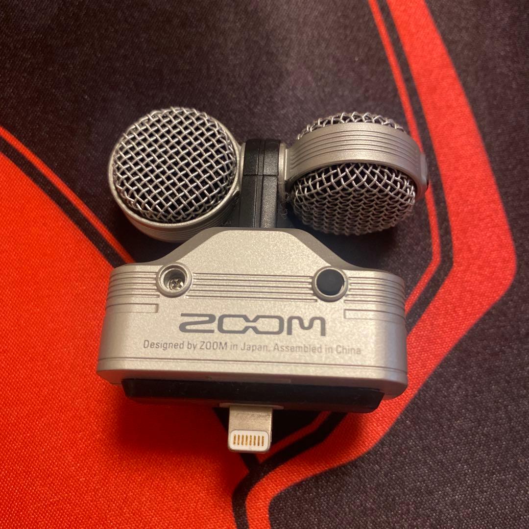 ZOOM iQ7 ステレオマイクプリアンプ iPhone用端子