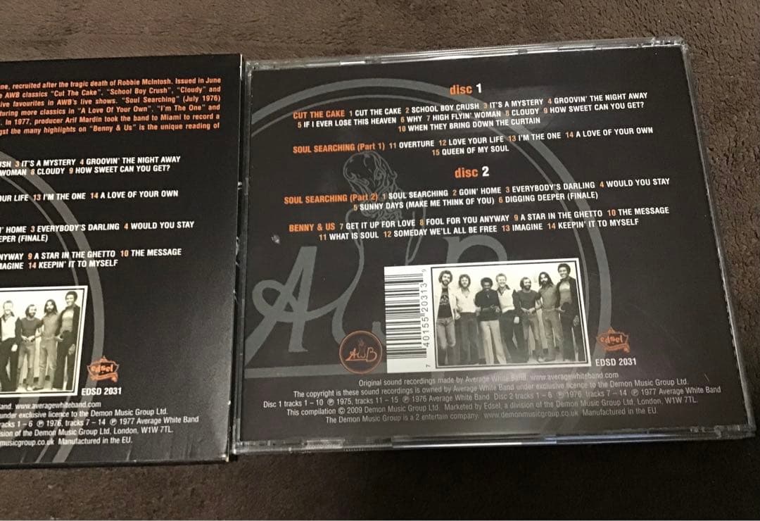 8CDセット❣️12タイトル収録‼️アヴェレイジ・ホワイト・バンド・コレクション