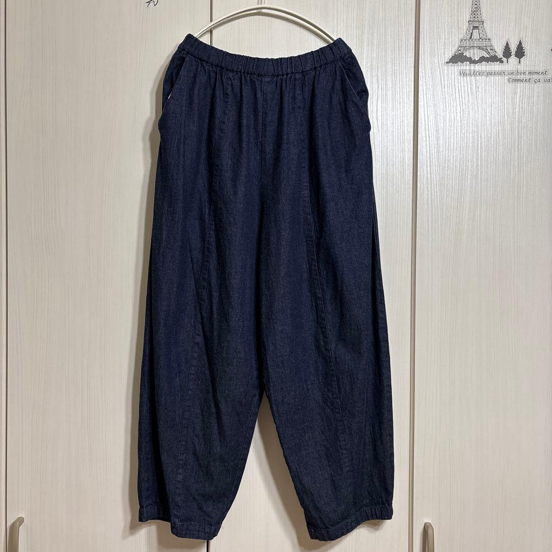 かぐれ　デニムボリュームパンツ