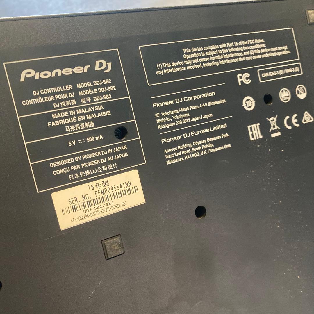 Pioneer DJ DDJ-SB2 コントローラー
