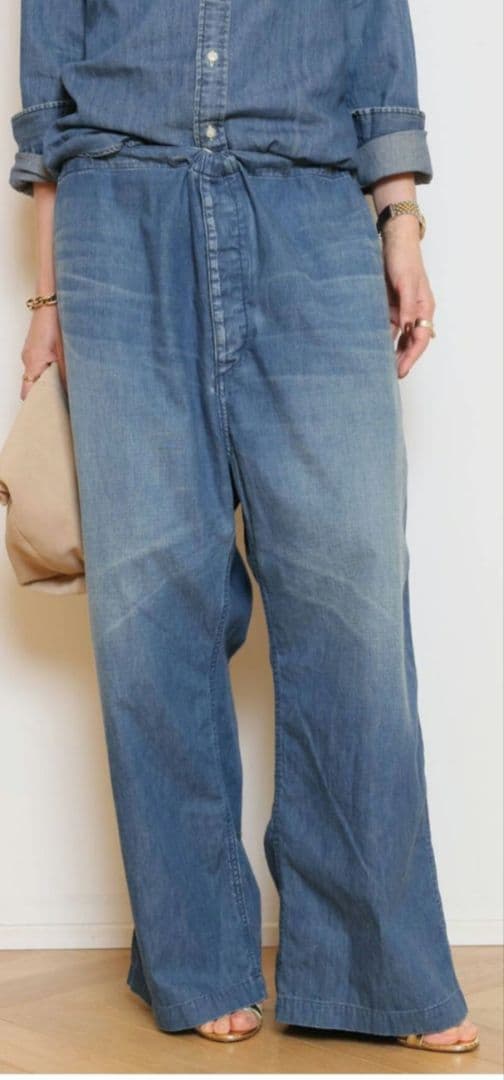 HERILL/ヘリル Shirts denim ワークパンツ