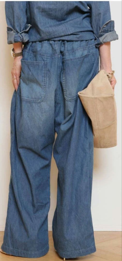 HERILL/ヘリル Shirts denim ワークパンツ