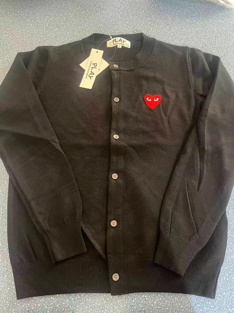 PLAY COMME des GARCONS カーディガンM-XL#8