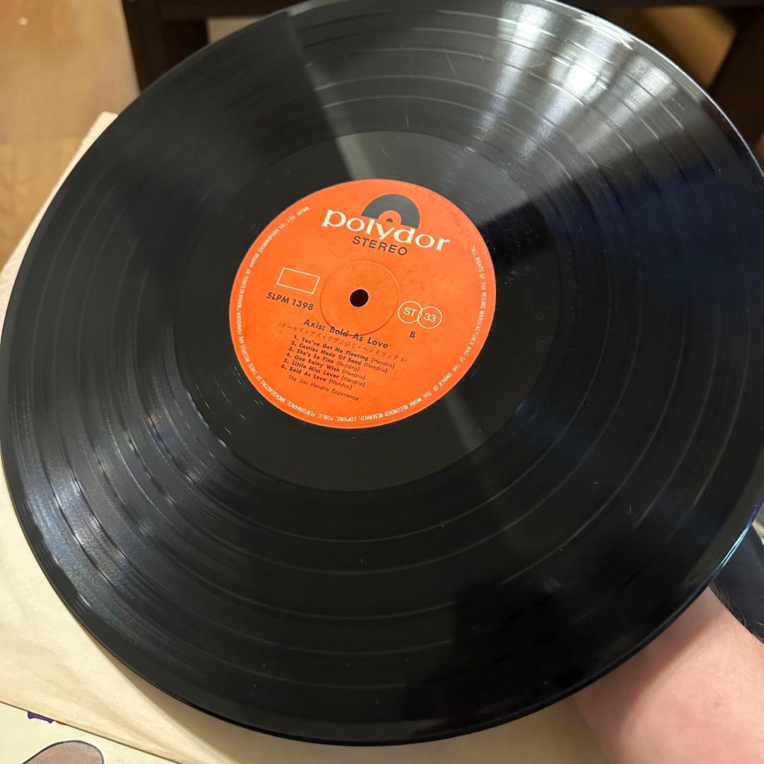 LP ジミ・ヘンドリックス ボールド・アズ・ラヴ SLPM1398