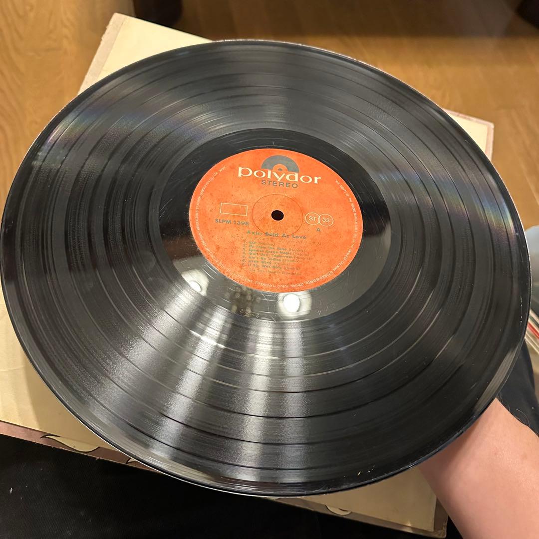 LP ジミ・ヘンドリックス ボールド・アズ・ラヴ SLPM1398
