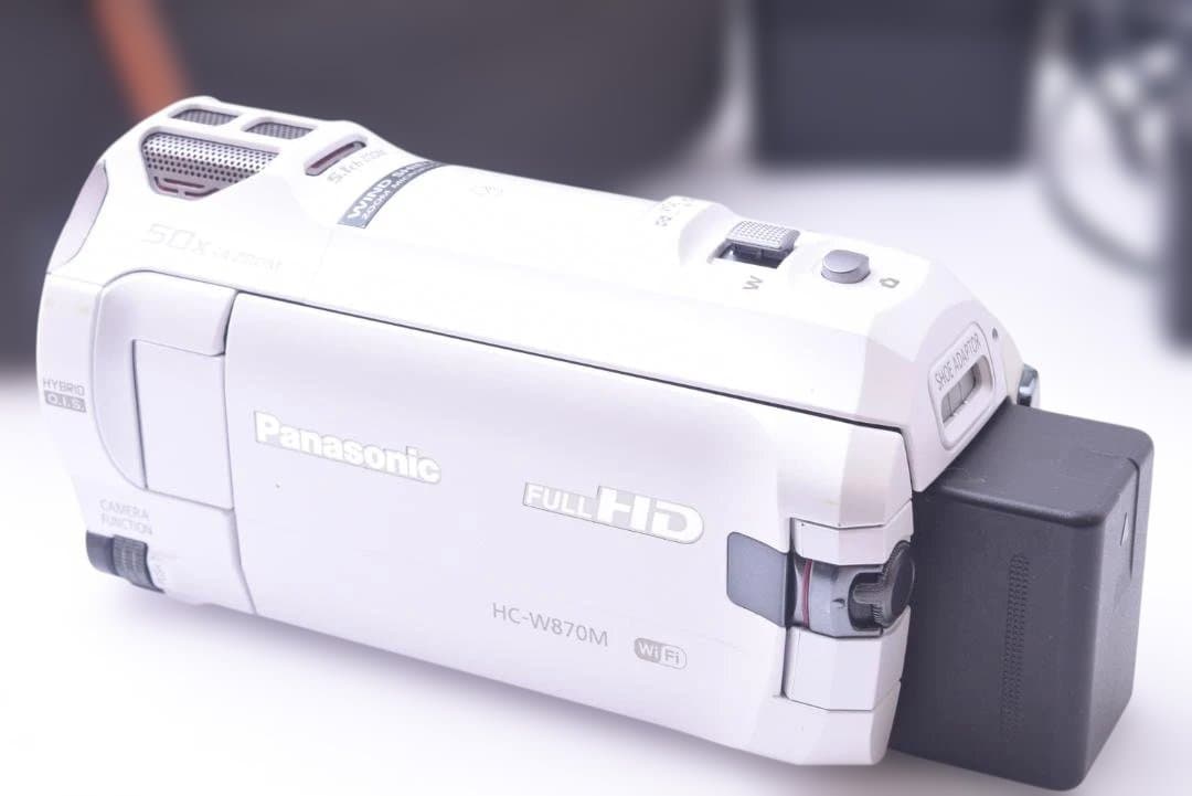 Panasonic デジタルハイビジョンカメラ HC-W870M