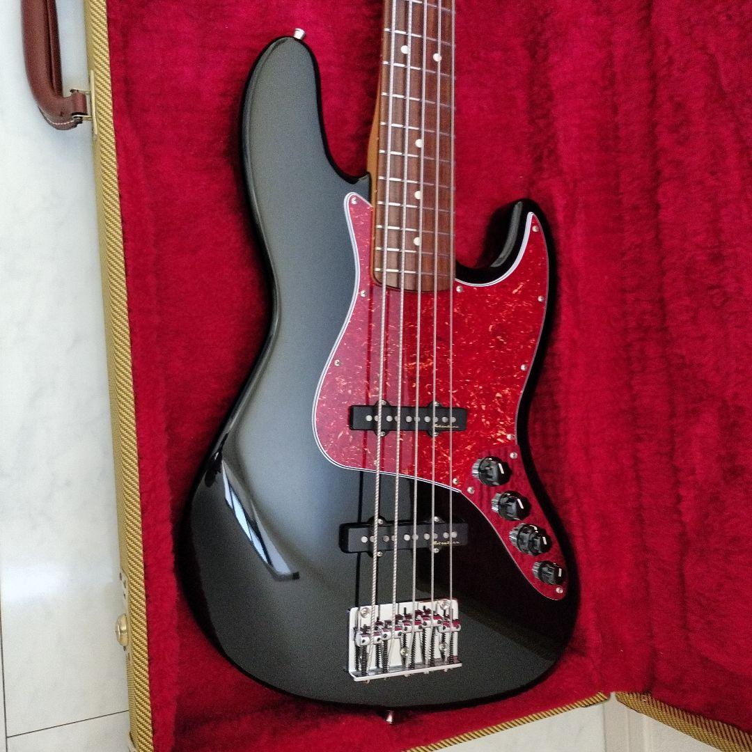 ベース fender mexico deluxe active jazz bass v