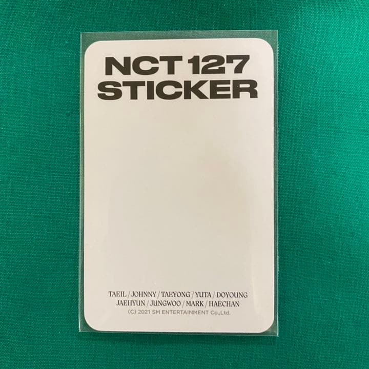 nct sticker MD トレカ ジェヒョン