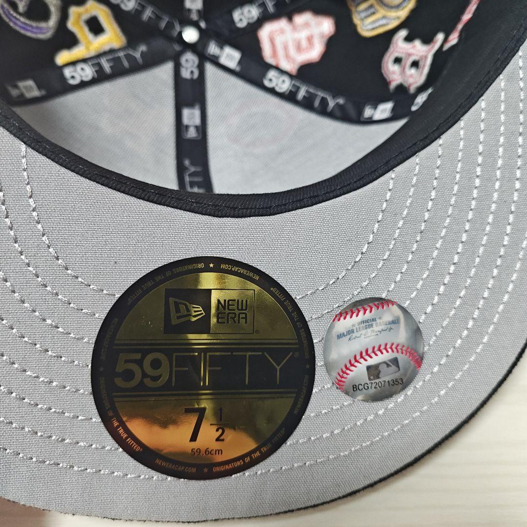 【中古品】Logo Scramble MLB オールオーバー 59FIFTY