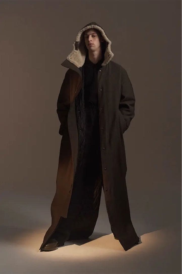 Balenciaga スーパーロングモッズコート　着丈150cm