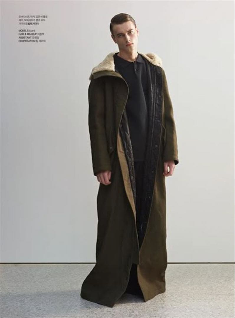Balenciaga スーパーロングモッズコート　着丈150cm