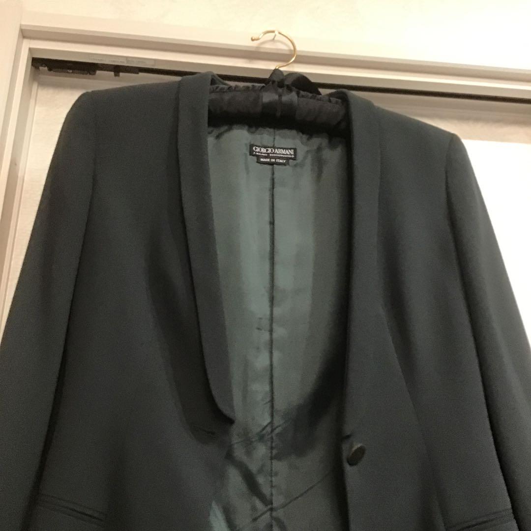 Giorgio Armani テーラードジャケット ダークグリーン　緑