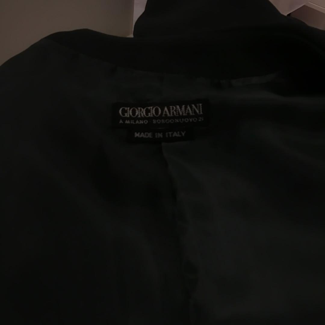 Giorgio Armani テーラードジャケット ダークグリーン　緑