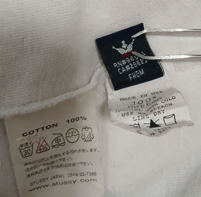 90s OLD STUSSY フラワー Tシャツ USA製 XL リンガー