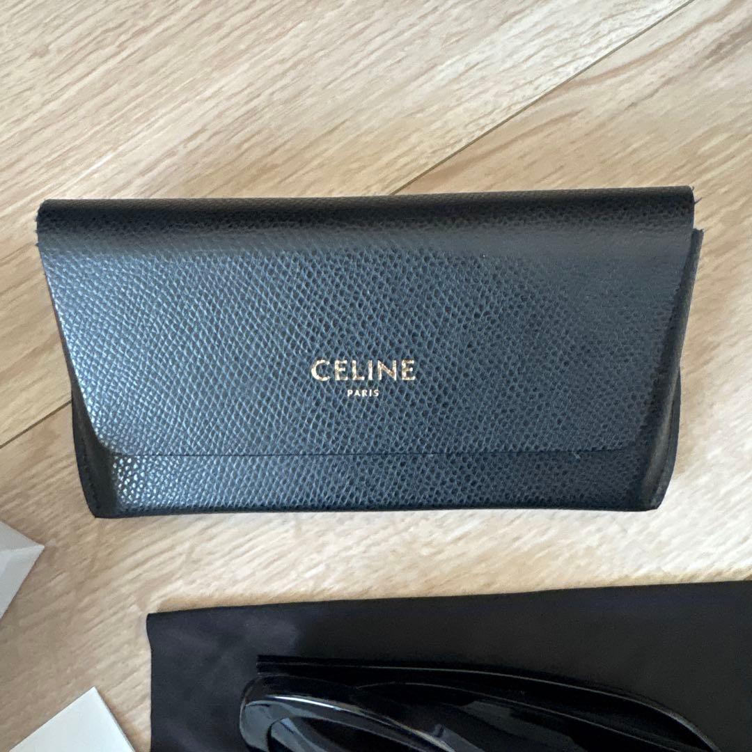 CELINE ブラック サングラス　トリオンフ