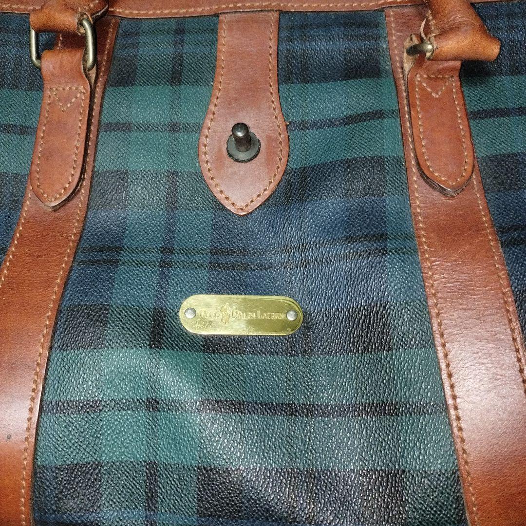 Polo Ralph Lauren ラルフローレン ボストンバッグ チェック