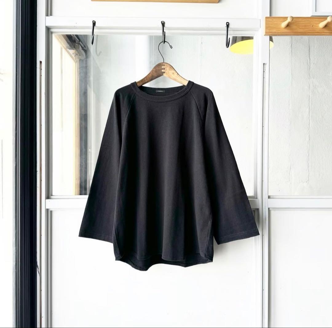 COMOLI 24SS コモリコットンジャージ ベースボールTシャツ