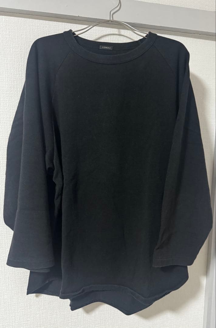 COMOLI 24SS コモリコットンジャージ ベースボールTシャツ