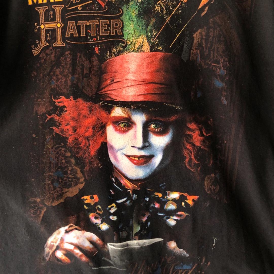 XZ636 Tシャツ ジョニーデップ アリス イン ワンダーランド 2010年