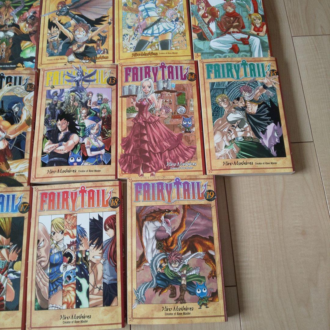 洋書 英語版 FAIRY TAIL 19冊セット フェアリーテイル 漫画
