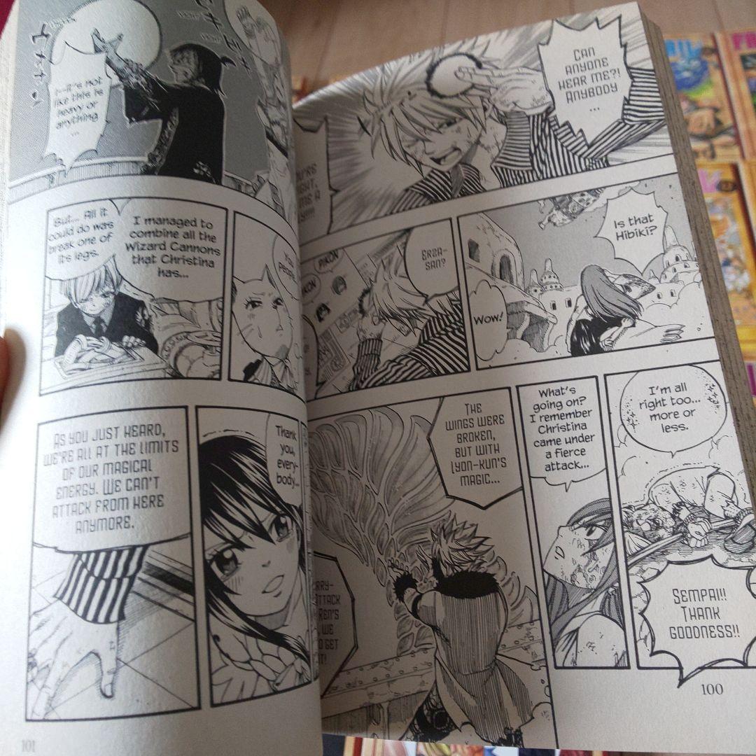 洋書 英語版 FAIRY TAIL 19冊セット フェアリーテイル 漫画