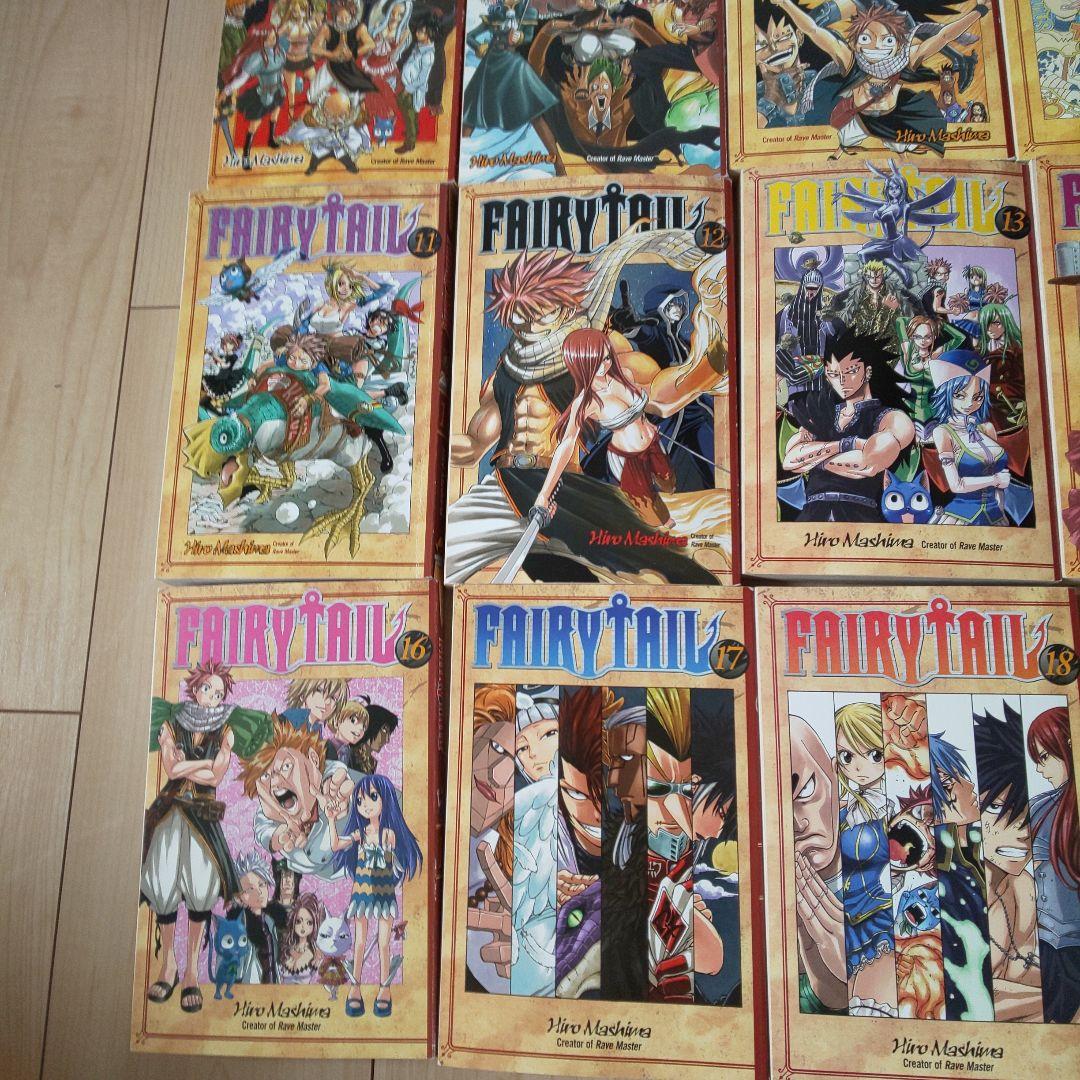 洋書 英語版 FAIRY TAIL 19冊セット フェアリーテイル 漫画
