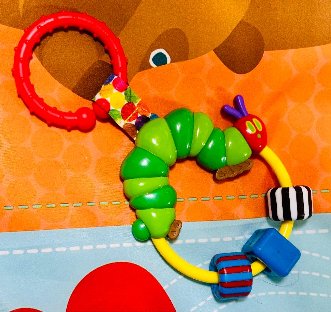 【美品】日本育児 ベビージム はらぺこあおむし アクティビティプレイジム
