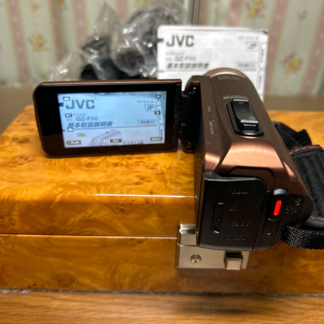 JVC GZ-F50ビデオカメラ BDライター CU_BD5エブリオ　美品訳あり