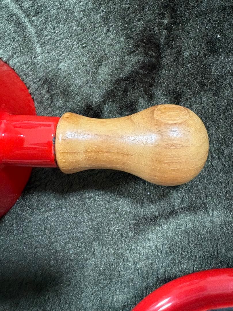 DANSK ダンスク 片手鍋 12cm レッド 木製ハンドル 北欧