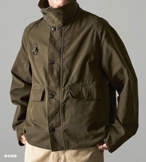 未使用 Barbour SPEY ダックコットン ショートレングス ブルゾン M