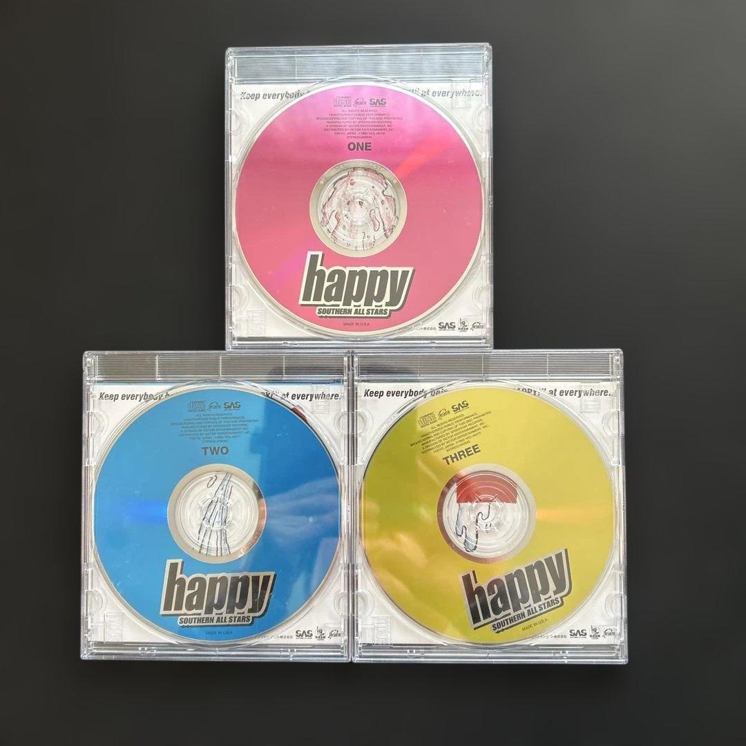 サザン/HAPPY! 、海のYeah!!、おいしい葡萄の旅Live-武道館BD