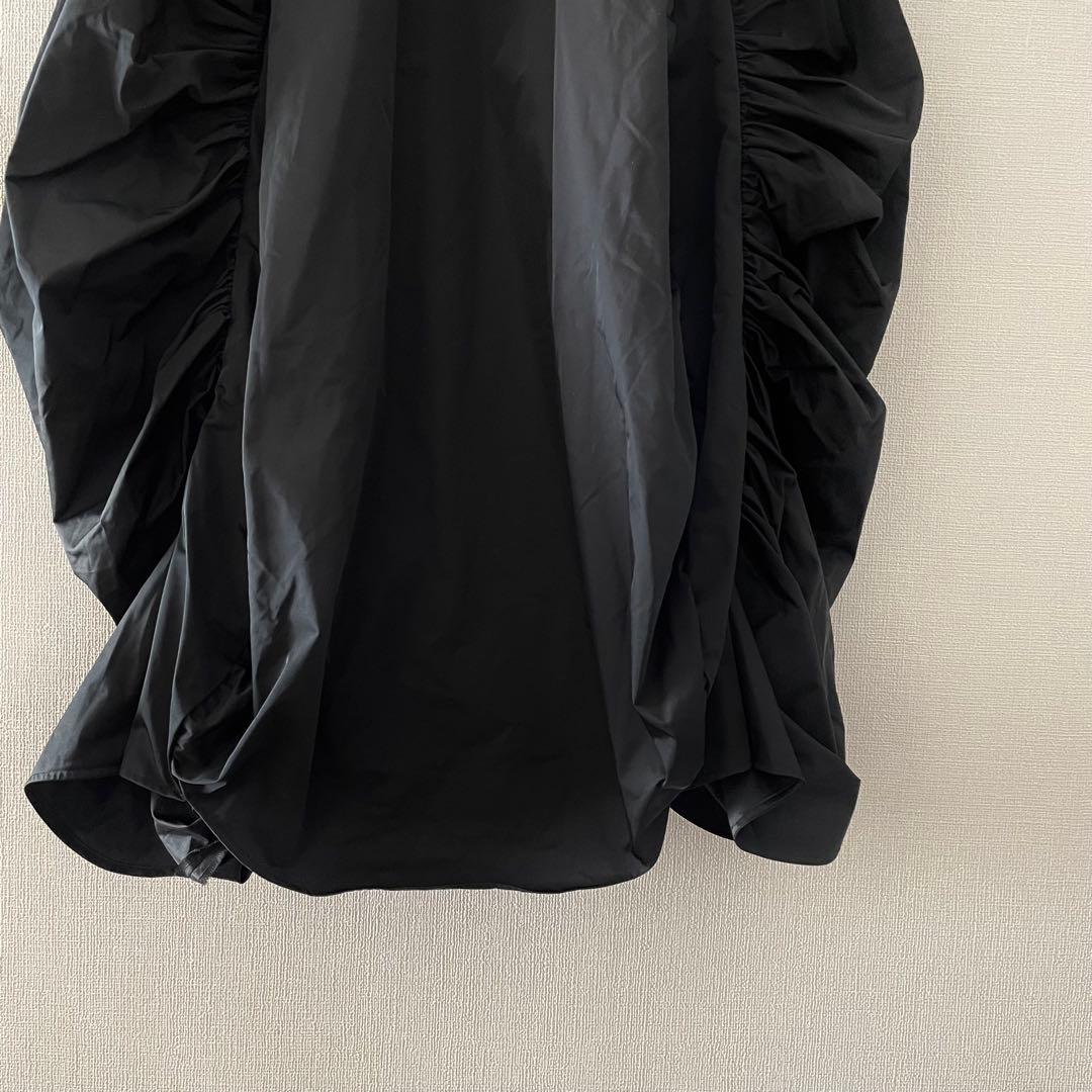 新品！ENFOLD Oシルエット バルーンスカート 36 ブラック エンフォルド