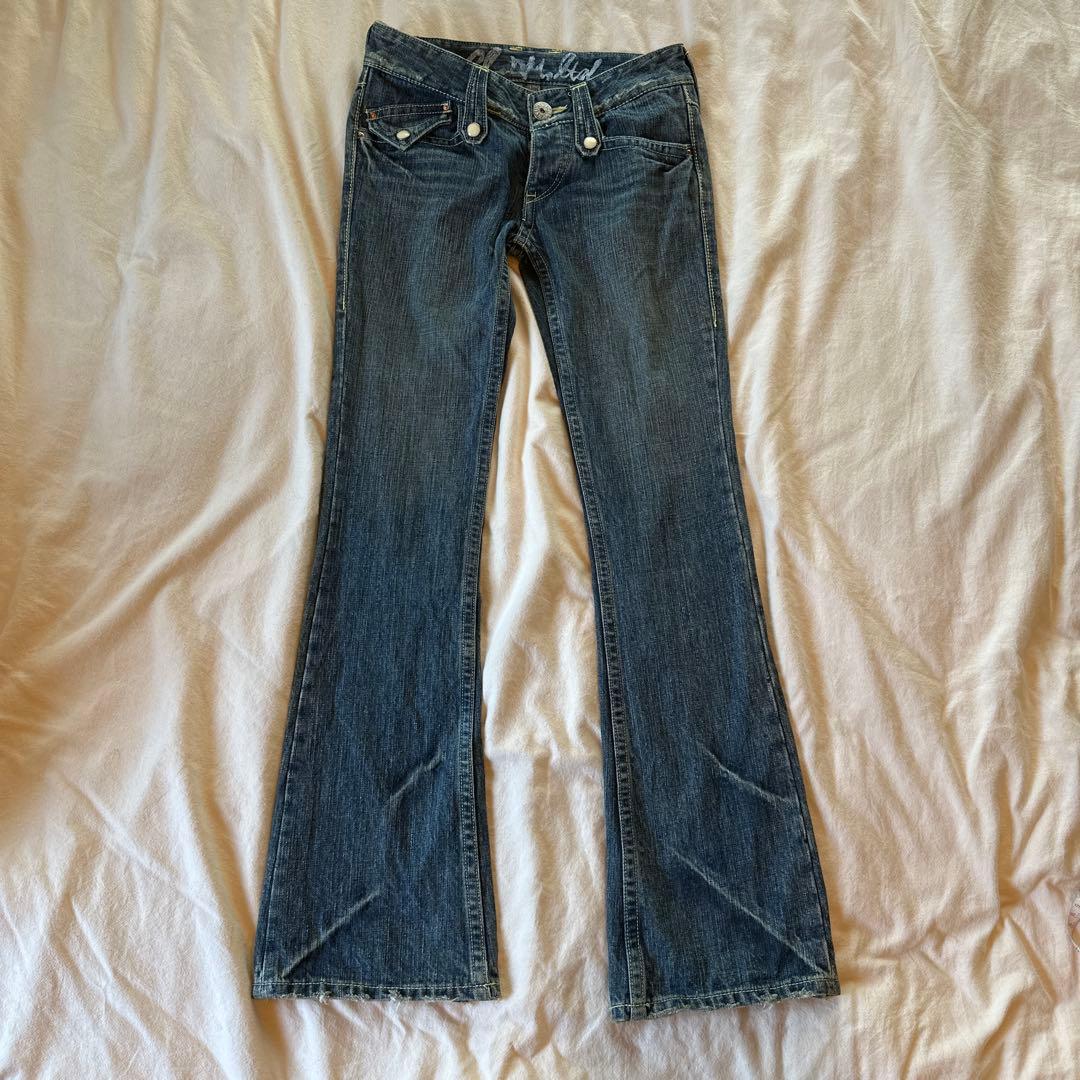 パンツ CO&LU 00s archive denim flare pants Y2K