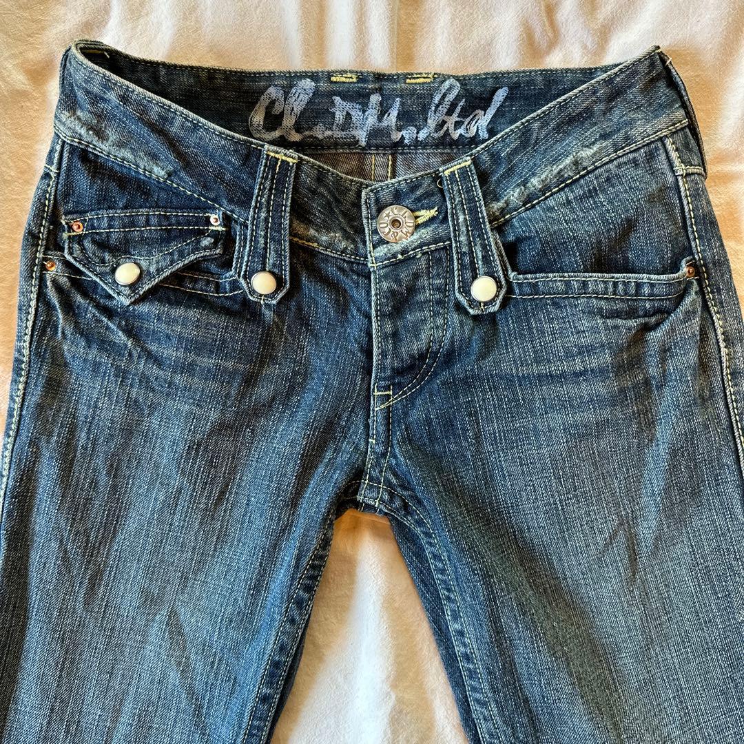 パンツ CO&LU 00s archive denim flare pants Y2K
