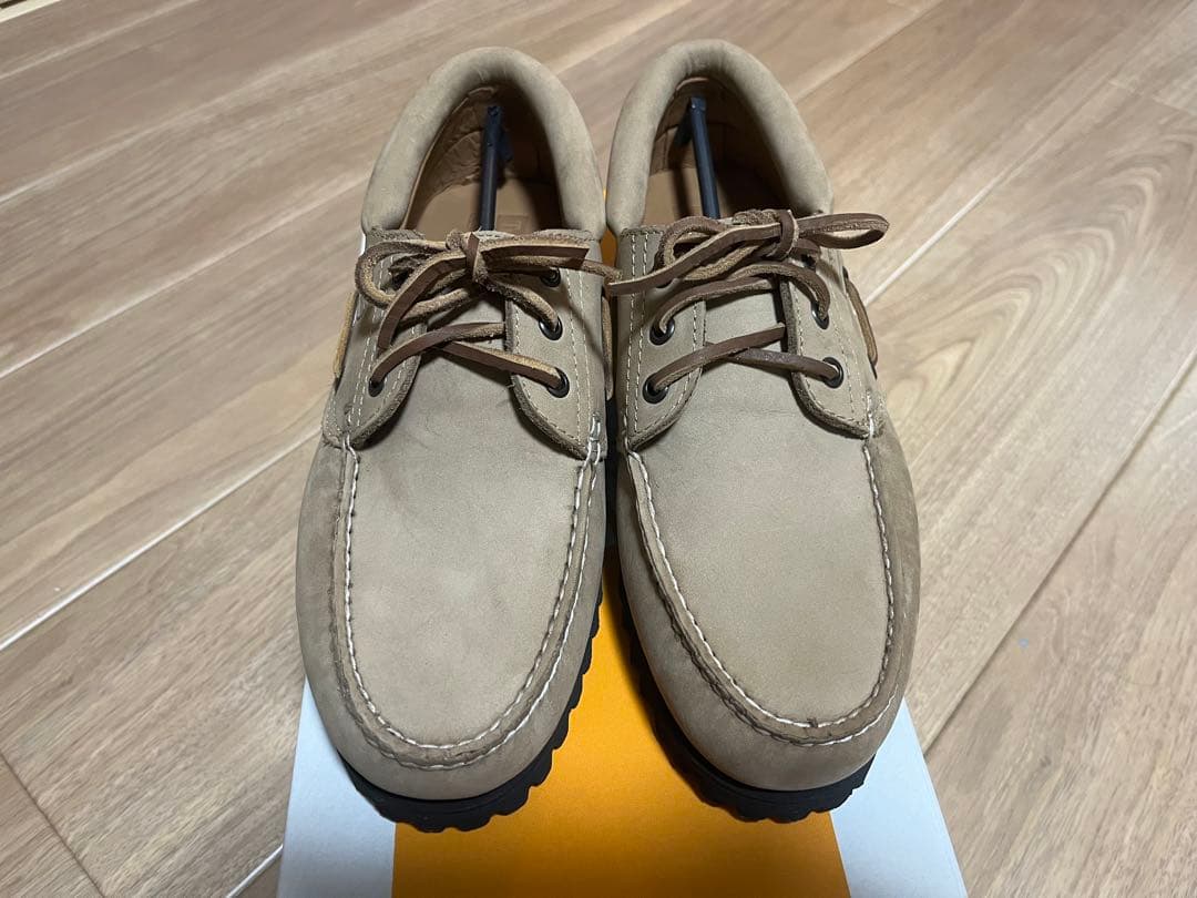新品　Timberland 3eye ミディアムベージュ スエード