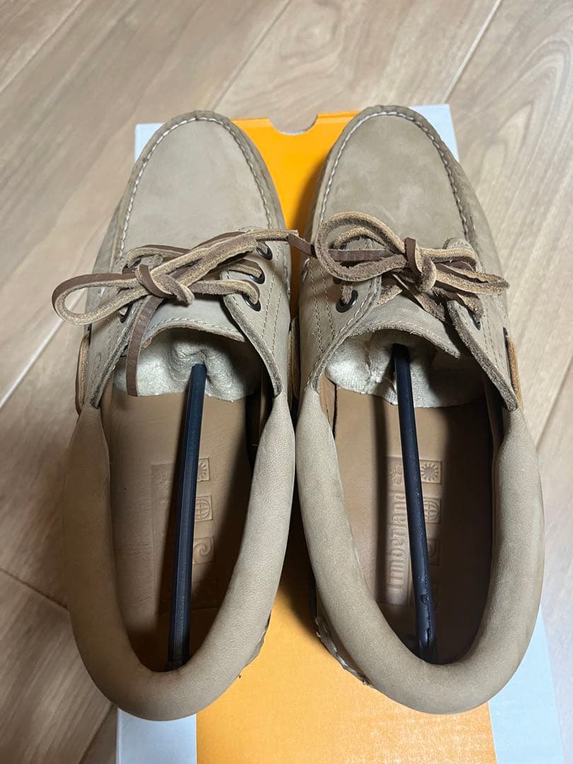 新品　Timberland 3eye ミディアムベージュ スエード