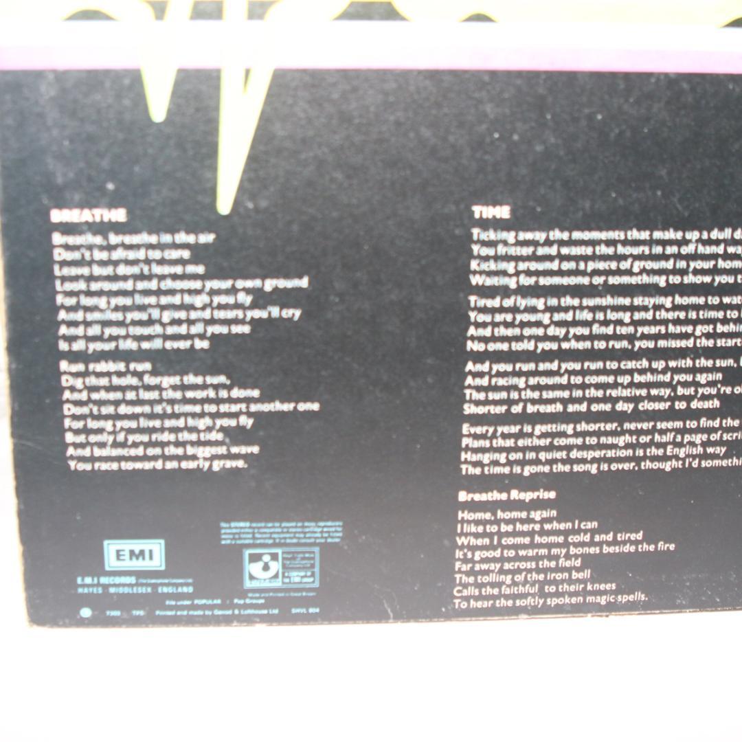 英LP Pink Floyd Dark Side Of The Moon UK盤