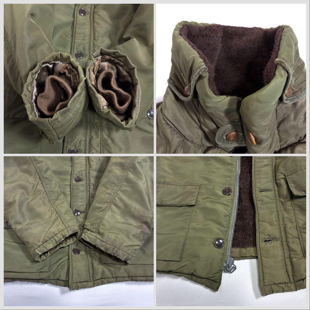 稀少 40s 50s 米軍 AL-1 フライトジャケット アルパカライナー 海軍