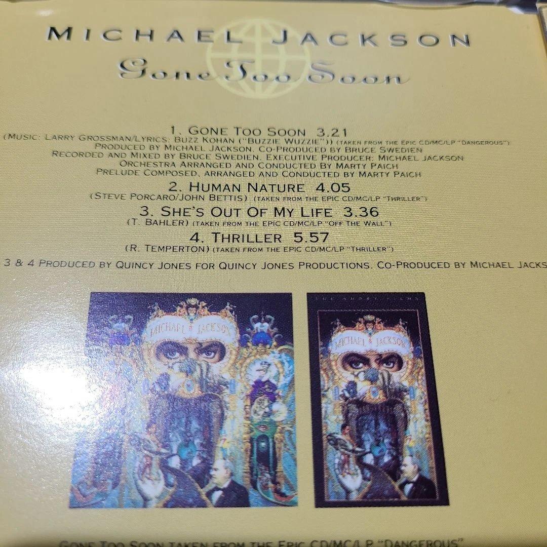 洋楽 MICHAEL JACKSON gone too soon