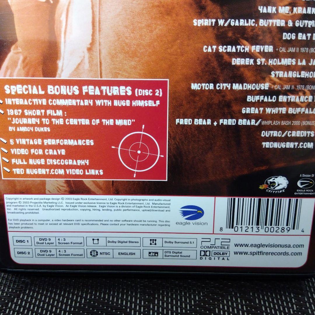 DVD「テッド·ニュージェントFULL BLUNTAL NUGITH LIVE」