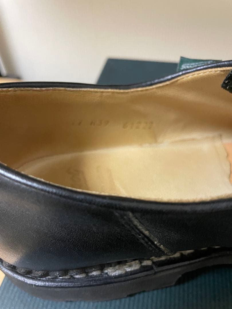 Paraboot ミカエルNoir サイズ EU39 パラブーツ MICHAEL