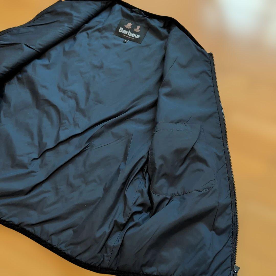 Barbour フリースベスト ダークネイビー