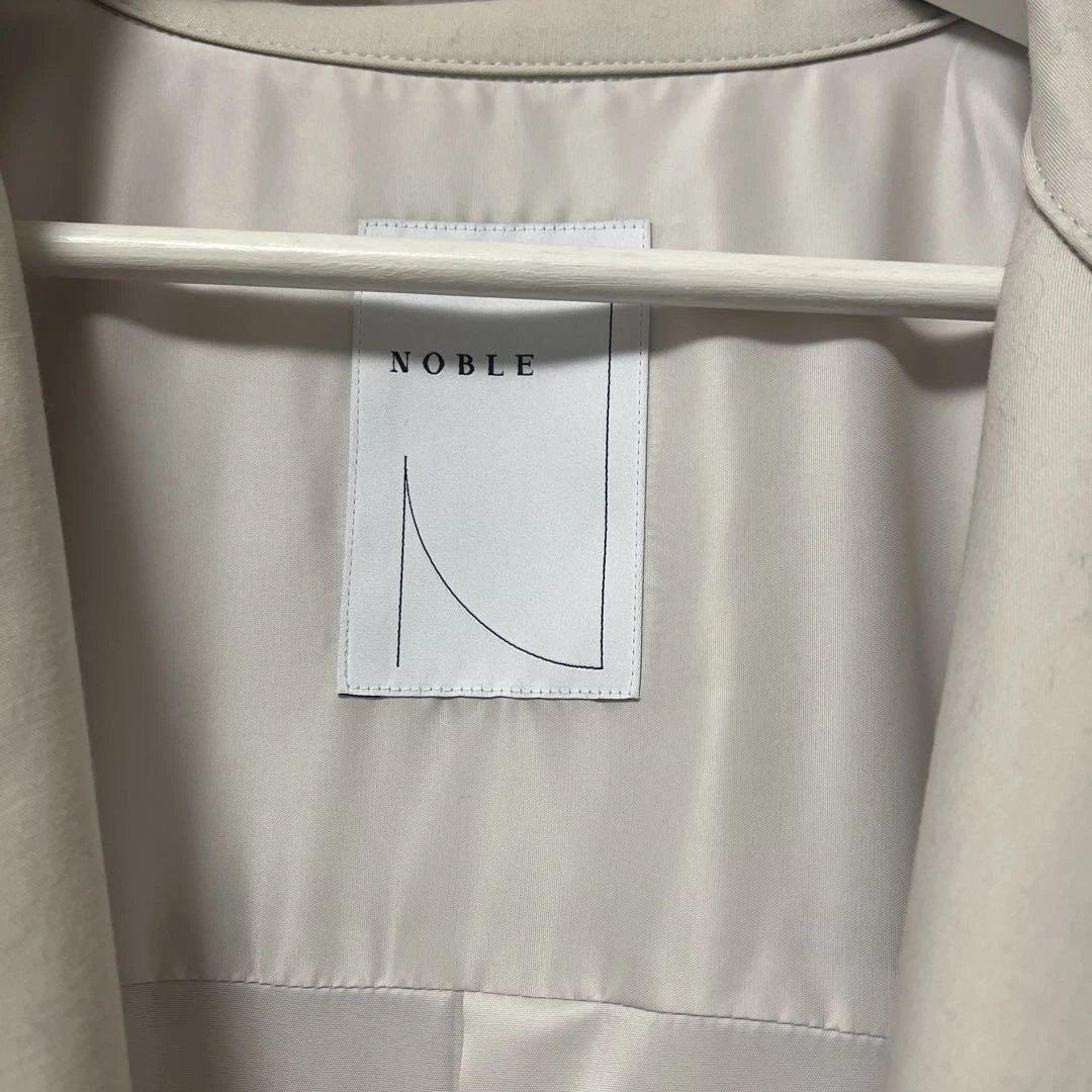 【美品・中古品】　もうすぐ春♪NOBLEトレンチコート（画像のタグ確認有り）